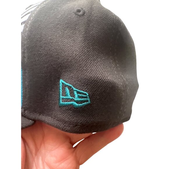 New Era NFL Jacksonville Jaguars 39Thirty Stretch Fit Hat Medium/Large Black & T - Picture 3 of 5